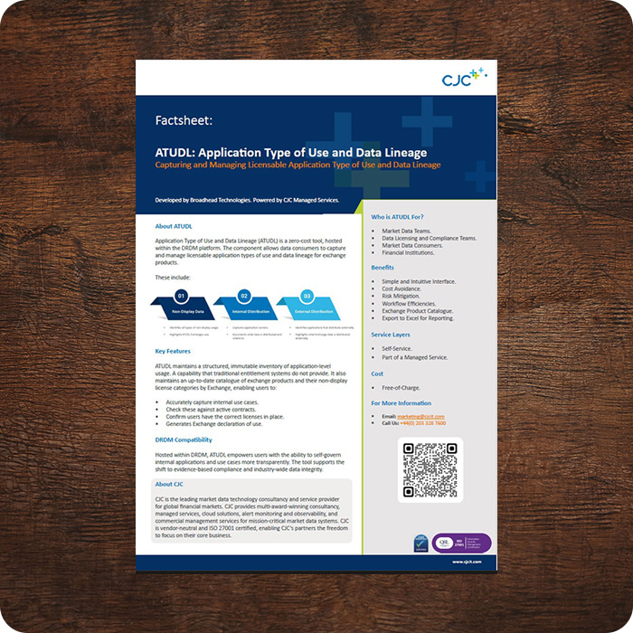 ATUDL FactSheet Thumbnail